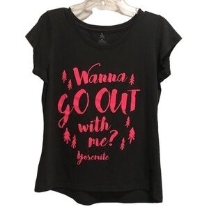 Yosemite Souvenir Cap Sleeve Graphic Tee